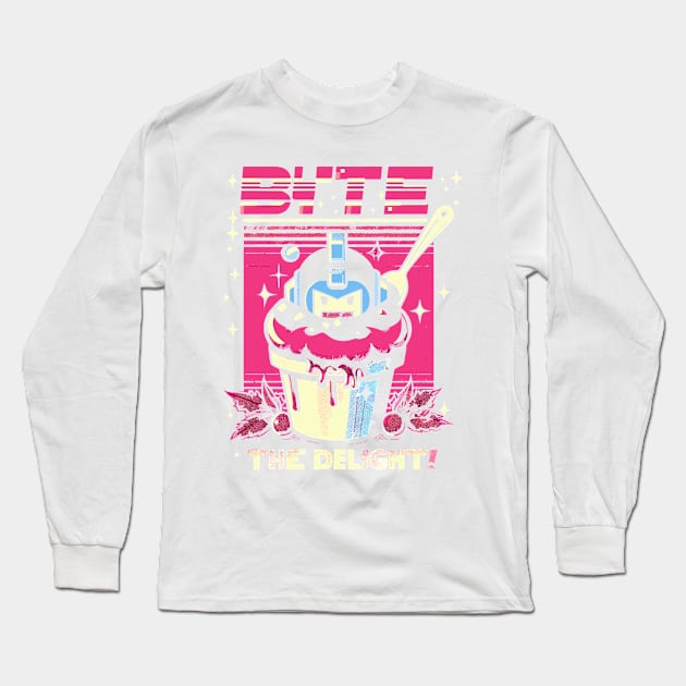 Byte the Delight! Long Sleeve T-Shirt by Lima's